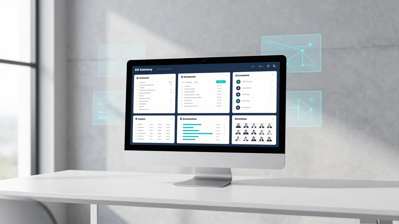 Team working from a centralized internal operations platform
